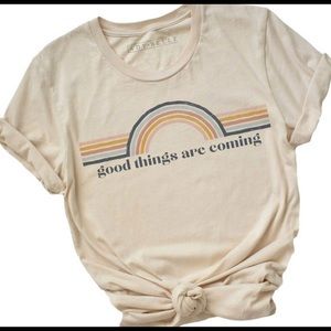 Graphic Tee Good Things Are Coning